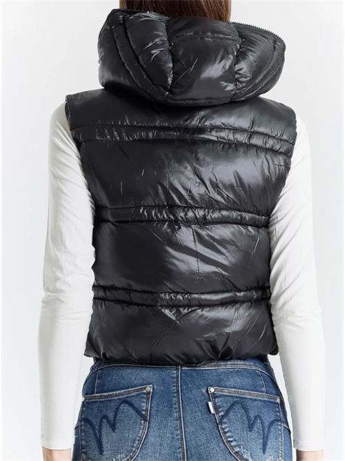 Gilet imbottito con cappuccio Met Met | M9 106PMBLACK